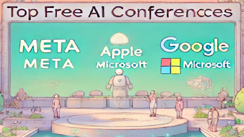 Upcoming Free AI Conferences in 2025: LlamaCon, Microsoft Build, Google I/O, and Apple WWDC