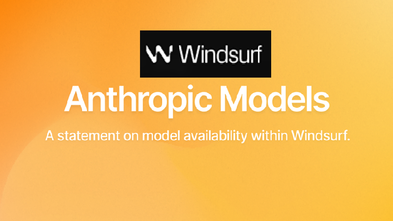 Anthropic Cuts Windsurf’s Access to Claude Models Amid OpenAI Acquisition Rumors