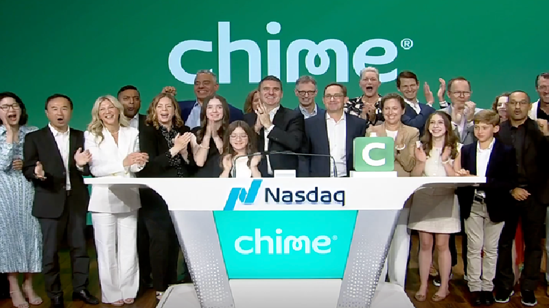 Chime Goes Public at $14.5B, Marking Major Milestone After Near-Death in 2016