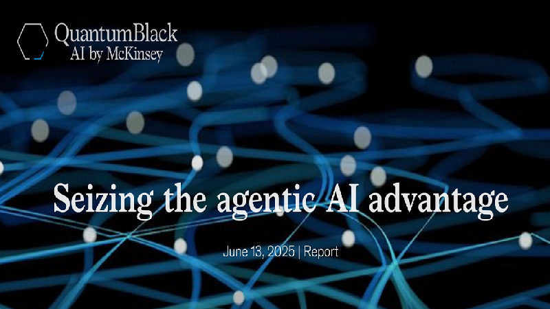 McKinsey Report: Agent-based AI is Key to Real Business Impact