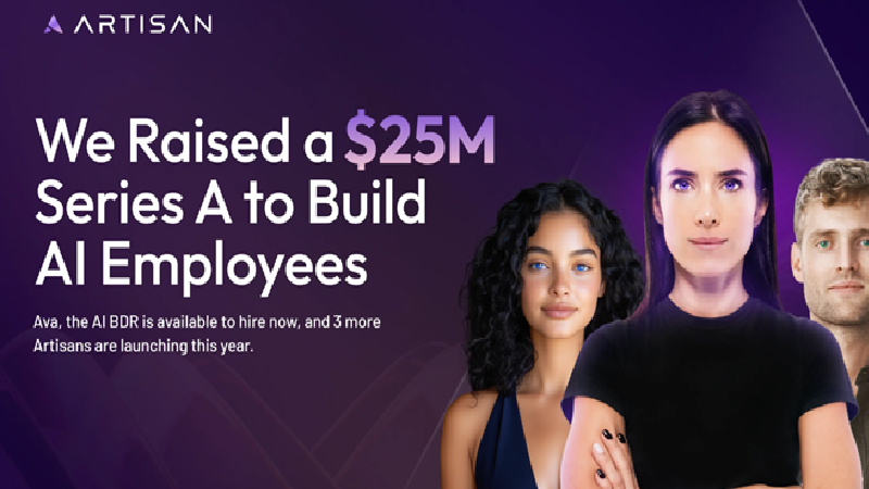 Artisan Raises $25 Million Series A to Power AI Employee Platform